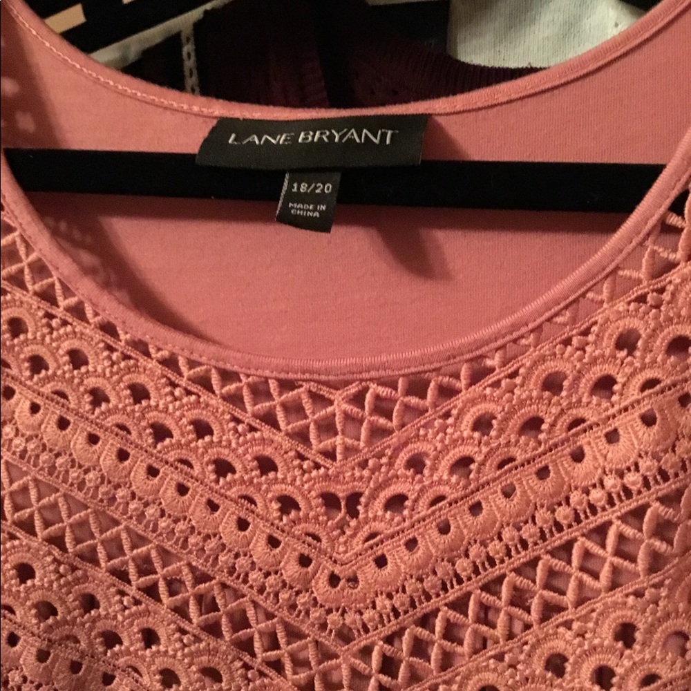 H4 Brand new Lane Bryant 18/20 dress pink
